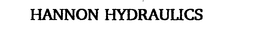 HANNON HYDRAULICS trademark