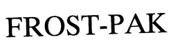 FROST-PAK trademark