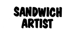 SANDWICH ARTIST trademark