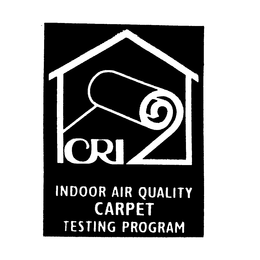 INDOOR AIR QUALITY CARPET TESTING PROGRAM CRI trademark