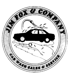 JIM FOX & COMPANY CAR WASH SALES & SERVICE trademark