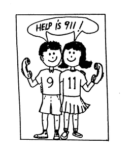 HELP IS 911! trademark