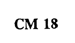 CM 18 trademark