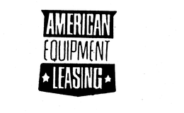AMERICAN EQUIPMENT LEASING trademark