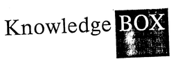 KNOWLEDGE BOX trademark