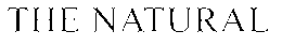 THE NATURAL trademark