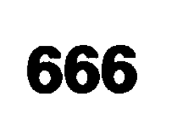 666 trademark