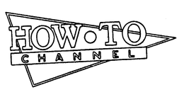 HOW TO CHANNEL trademark