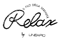 RELAX BY LINEAPIU IL FILO DELLA SERENITA trademark