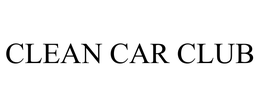 CLEAN CAR CLUB trademark
