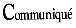COMMUNIQUE trademark