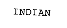 INDIAN trademark