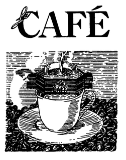 LE CAFE trademark
