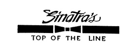SINATRA'S TOP OF THE LINE trademark