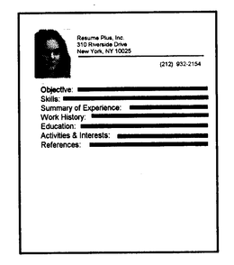 PHOTOGRAPH - RESUME trademark