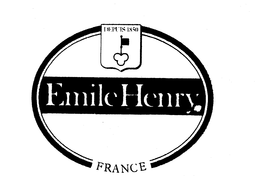 EMILE HENRY DEPUIS 1850 FRANCE trademark