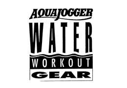 AQUAJOGGER WATER WORKOUT GEAR trademark