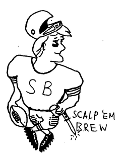 SCALP 'EM BREW SB trademark
