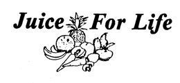 JUICE FOR LIFE trademark