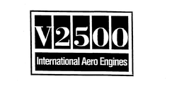 V2500 INTERNATIONAL AERO ENGINES trademark