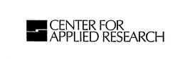 CENTER FOR APPLIED RESEARCH trademark