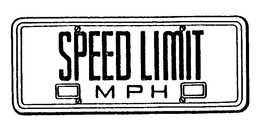 SPEED LIMIT MPH trademark