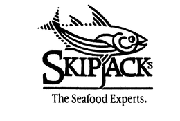 SKIPJACK'S THE SEAFOOD EXPERTS. trademark