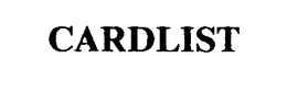 CARDLIST trademark
