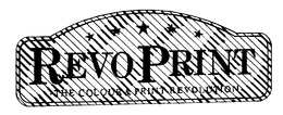 REVO PRINT THE COLOUR & PRINT REVOLUTION trademark