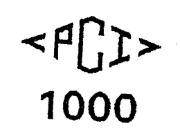 PCI 1000 trademark