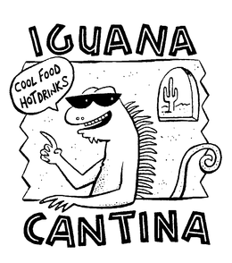 IGUANA CANTINA COOL FOOD HOT DRINKS trademark