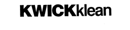 KWICK KLEAN trademark