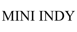 MINI INDY trademark