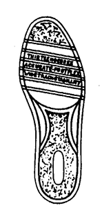 THIRTEEN DEGREE ACCURATE FOOT FLEX WIDE TRACK STABILITY trademark