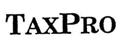 TAXPRO trademark
