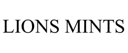 LIONS MINTS trademark