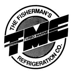 TMC THE FISHERMAN'S REFRIGERATION CO. TURBO MARINE trademark