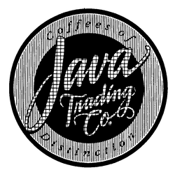 JAVA TRADING CO. COFFEES OF DISTINCTION trademark