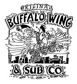 ORIGINAL BUFFALO WING & SUB CO. trademark