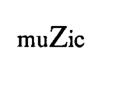 MUZIC trademark