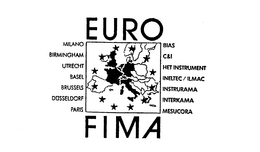 EURO FIMA MILANO BIRMINGHAM UTRECHT BASEL BRUSSELS DUSSELDORF PARIS BIAS C&I HET INSTRUMENT INELTEC/ILMAC INSTRURAMA INTERKAMA MESUCORA trademark