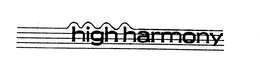 HIGH HARMONY trademark