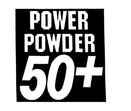 POWER POWDER 50+ trademark