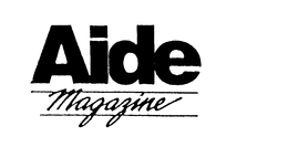AIDE MAGAZINE trademark
