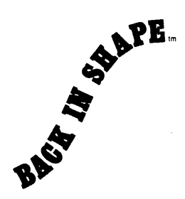 BACK IN SHAPE trademark