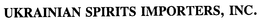 UKRAINIAN SPIRITS IMPORTERS, INC. trademark
