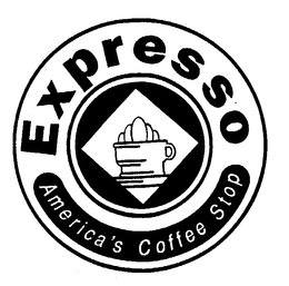 EXPRESSO AMERICA'S COFFEE STOP trademark