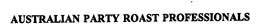 AUSTRALIAN PARTY ROAST PROFESSIONALS trademark