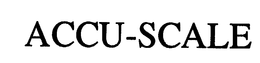 ACCU-SCALE trademark