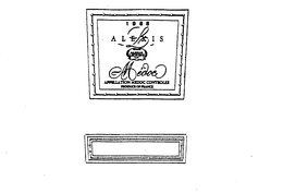 1988 ALEXIS L ALEXIS LICHINE MEDOC APPELLATION MEDOC CONTROLEE PRODUCE OF FRANCE trademark
